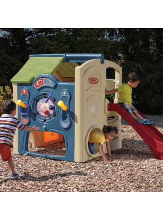 Дитячий будиночок з гіркою Все в одному Дитячий будиночок з гіркою Все в одному